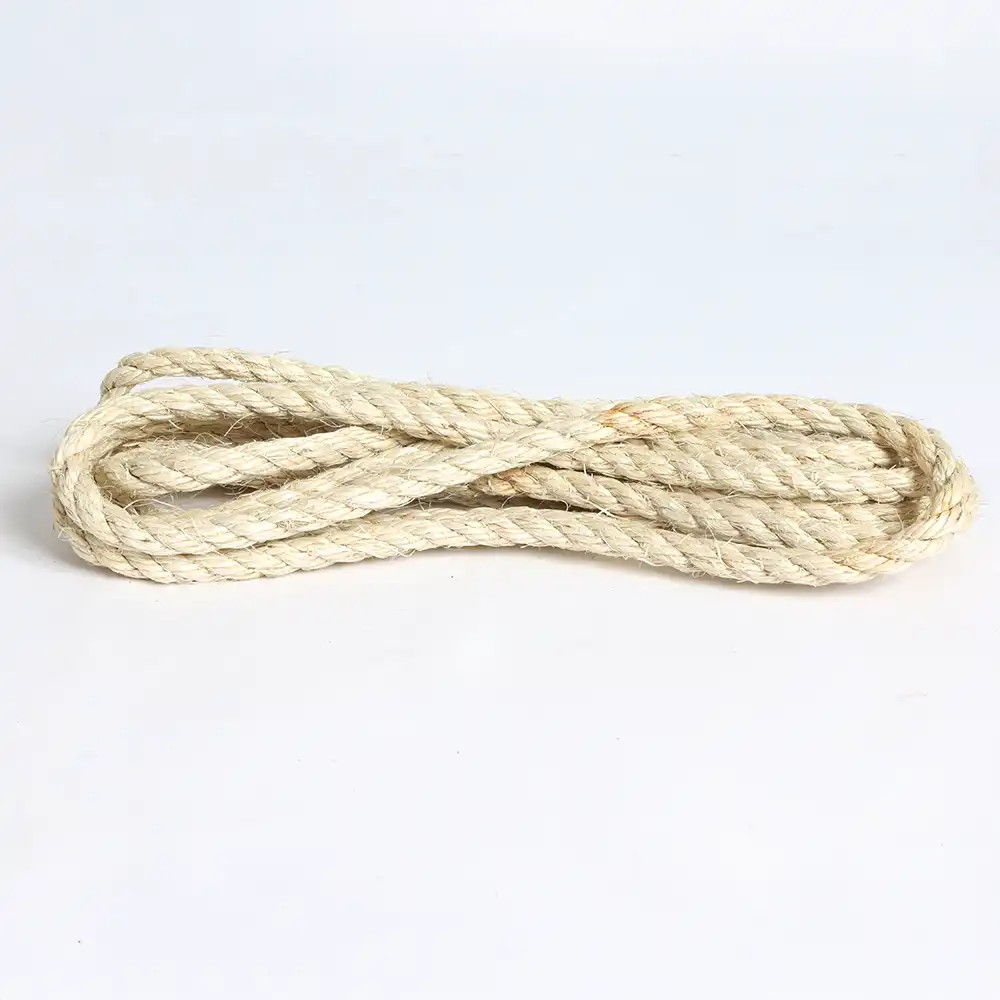 An image of Natural Sisal Rope Parrot Toy Making Part - 10mm x 3m