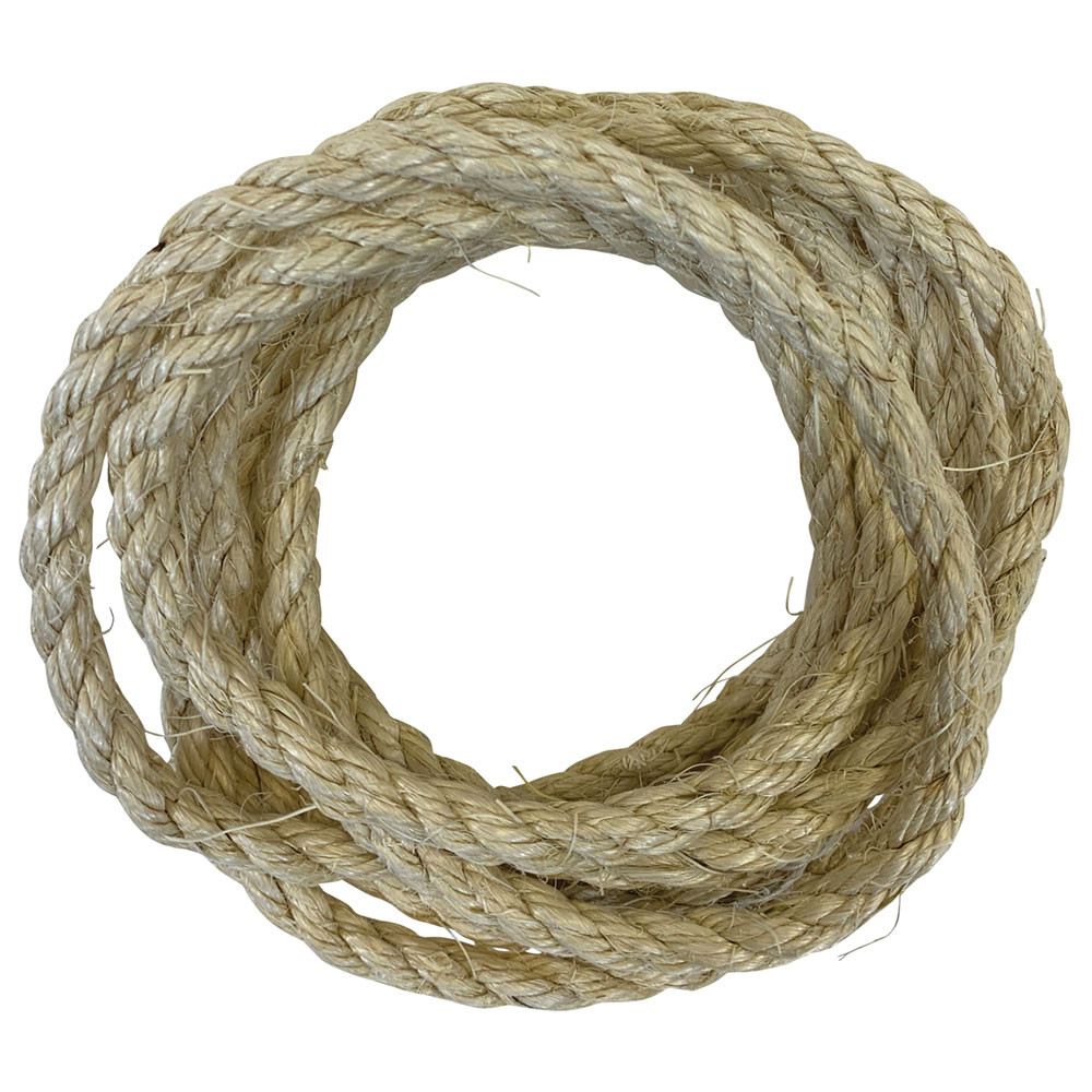 An image of Natural Sisal Rope Parrot Toy Making Part - 10mm x 3m