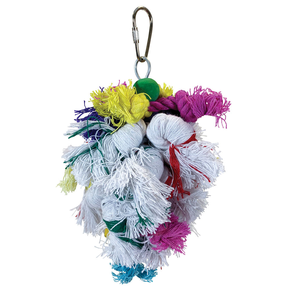 An image of Knotty Preener Parrot Toy - Small