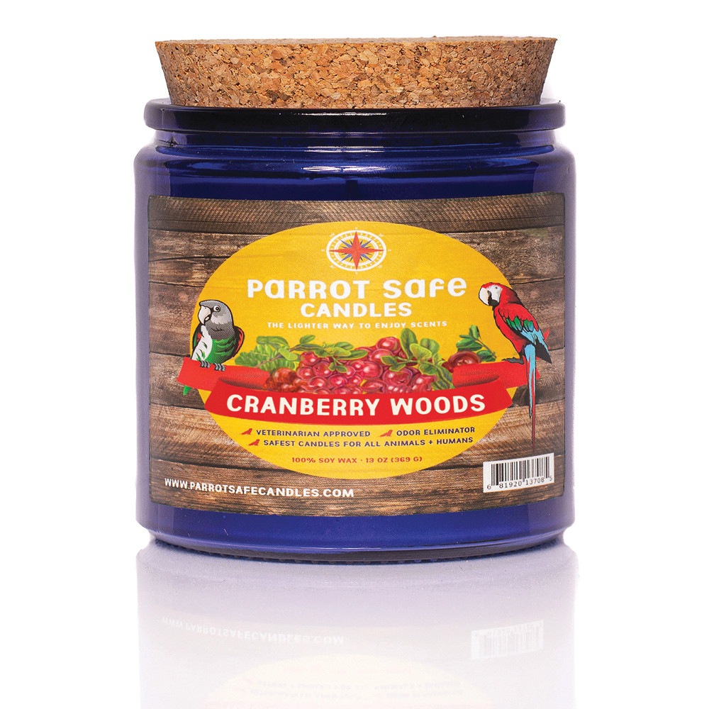 An image of Parrot Safe Candles - Cranberry Woods