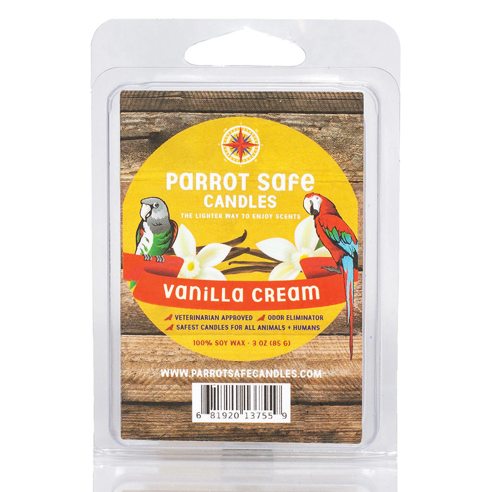 An image of Parrot Safe Wax Melts - Vanilla Cream