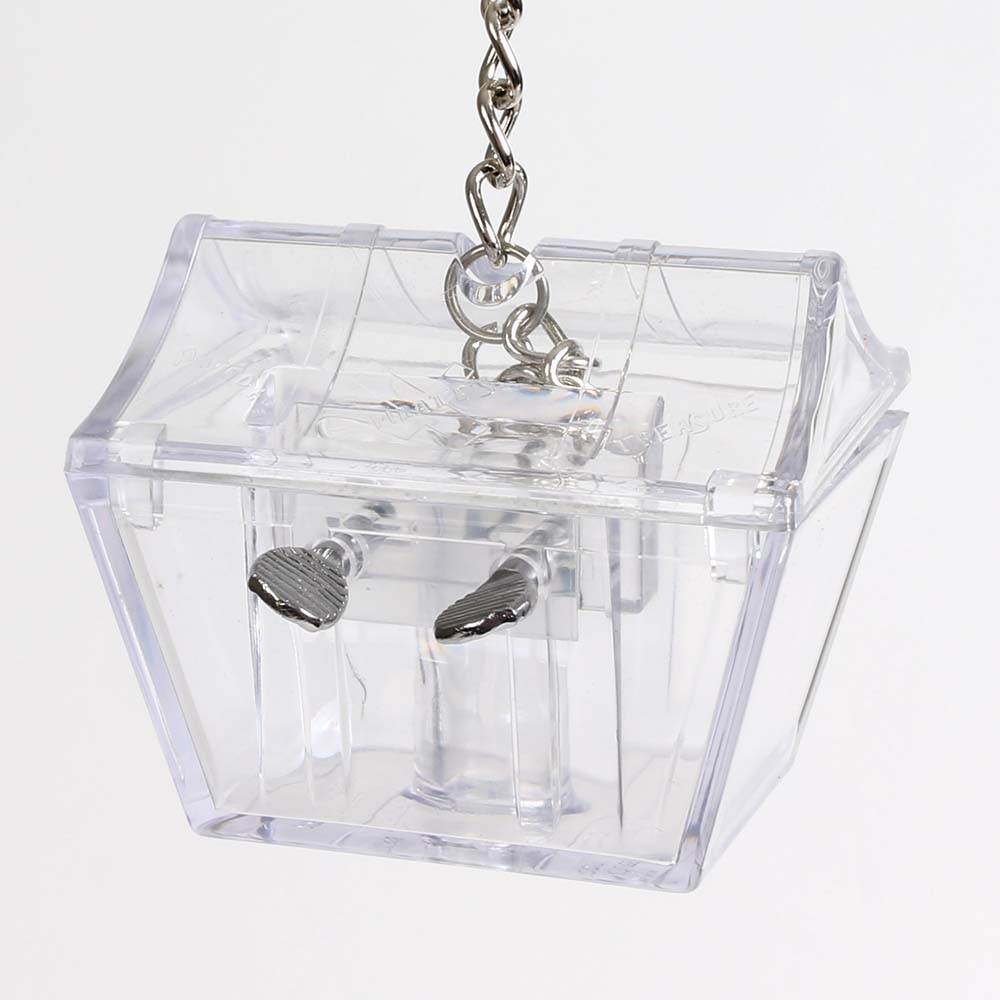 An image of Parrot Treasure Chest Foraging Parrot Toy