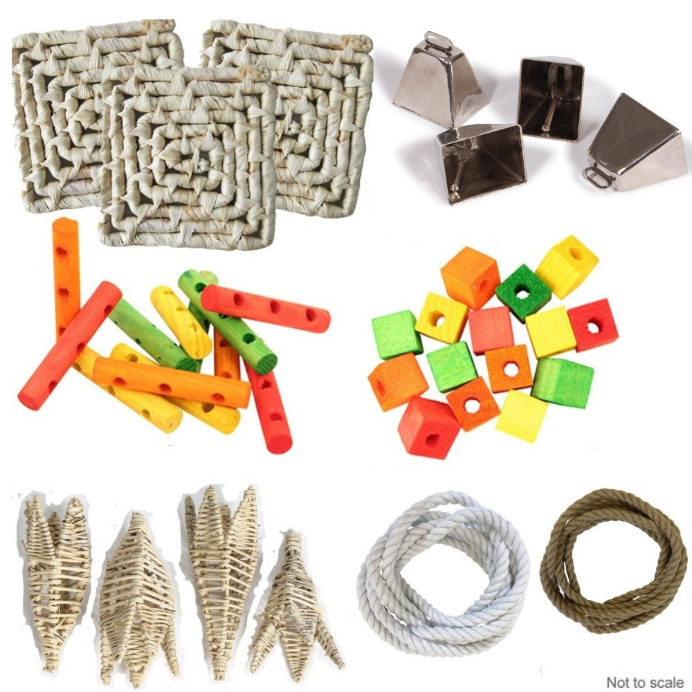An image of Northern Parrots Toy Making Parts Value Kit - Sm/Med