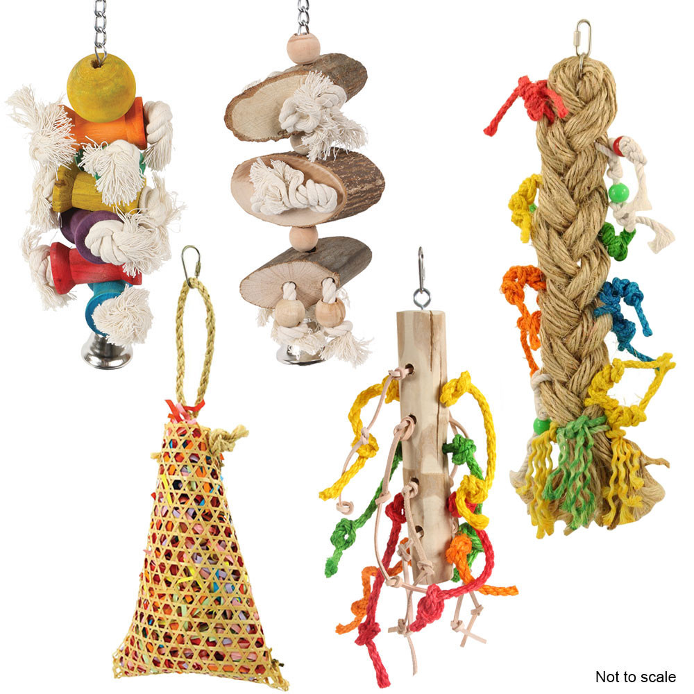 An image of Preening Parrot Toys Bundle