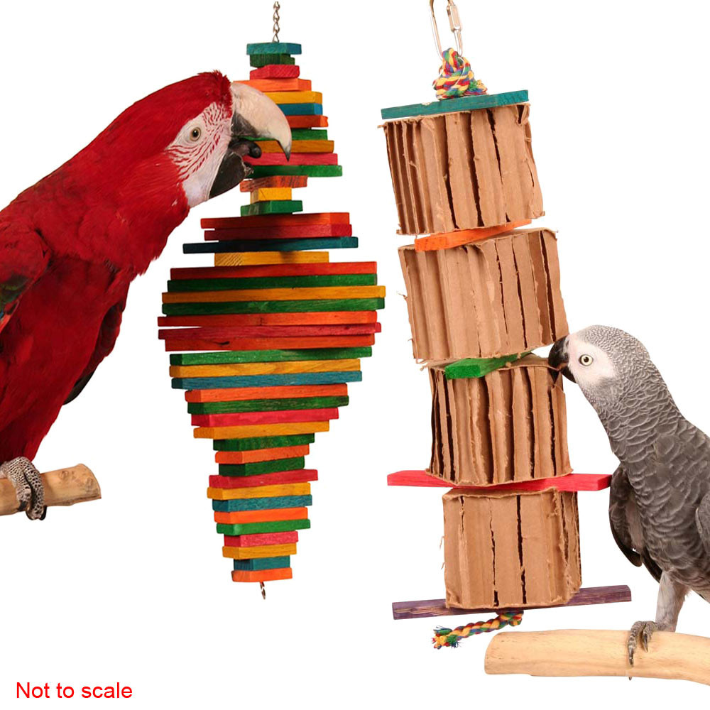 An image of Cocotte and Shredding Tower Parrot Toy Bundle