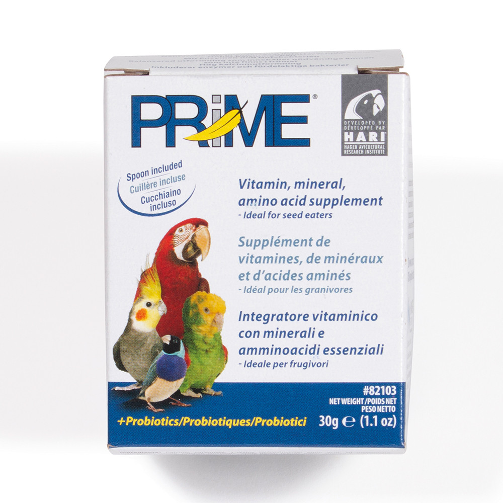 An image of Hagen Hari Prime 30g Vitamin Mineral Amino Acid Supplement