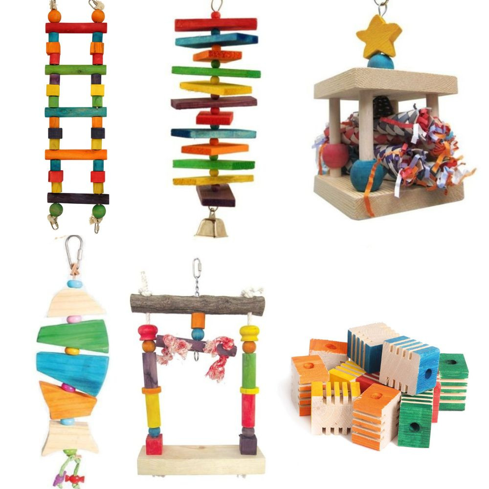 An image of Northern Parrots African Grey Parrot Toy Sale Pack