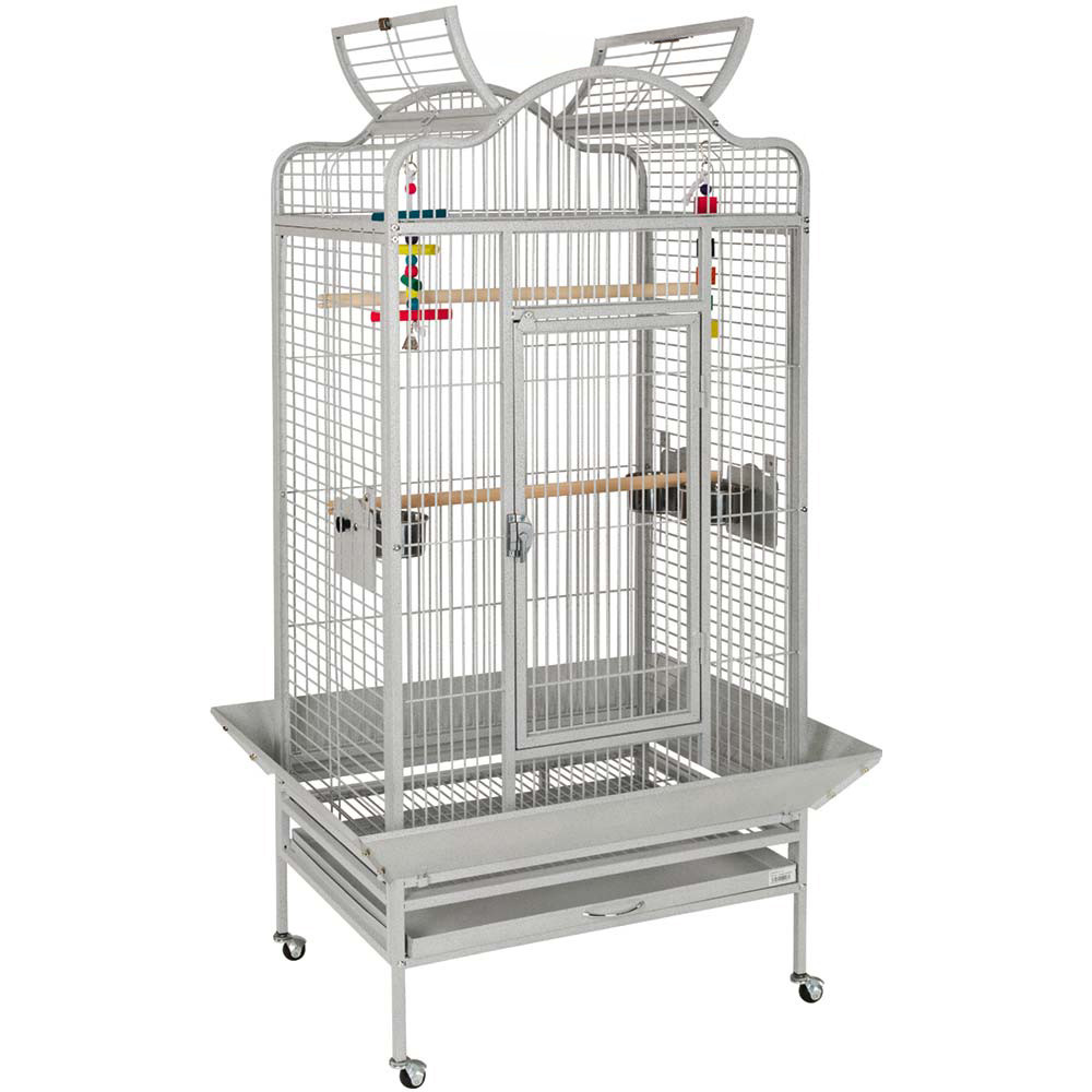 An image of Voyager Open Top Parrot Cage Stone