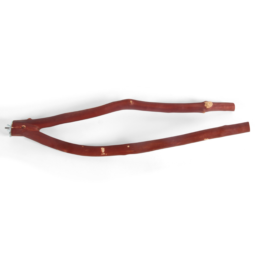 An image of Manzanita Forked Perch 12"(30cm) - Medium - Hardwood Parrot