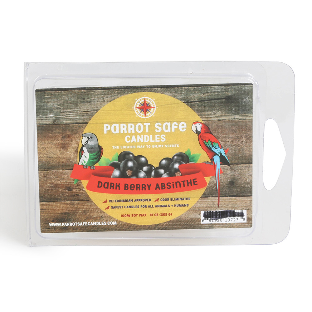 An image of Parrot Safe Wax Melts - Dark Berry Absinth