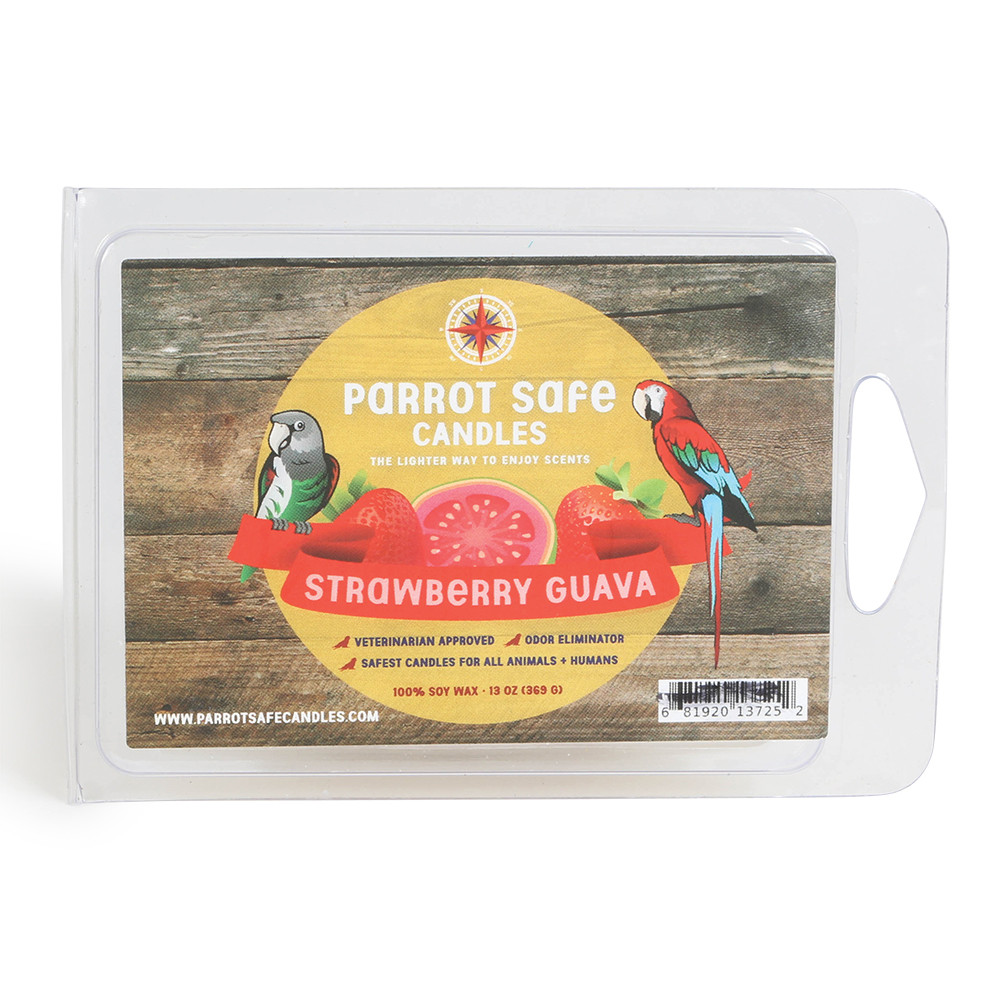 An image of Parrot Safe Wax Melts - Strawberry Guava