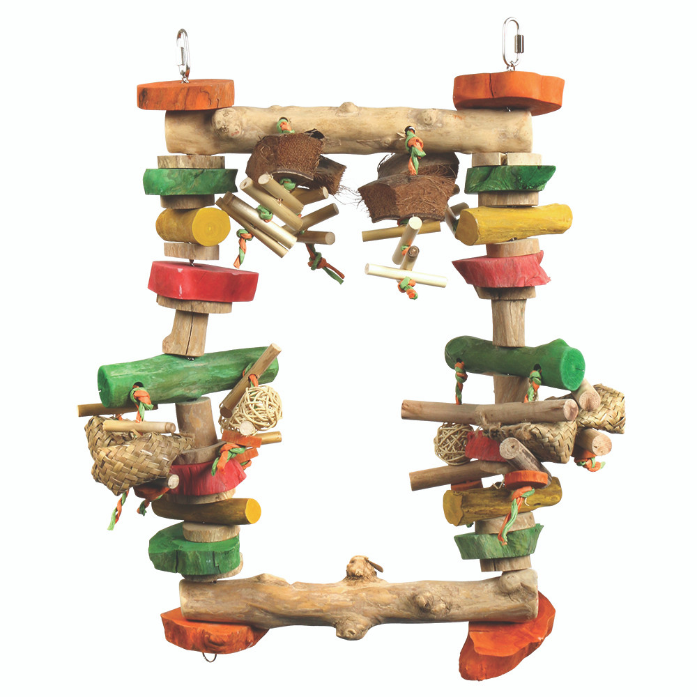 An image of Activity Swing Parrot Toy Medium