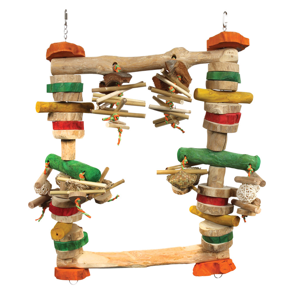 An image of Activity Swing Parrot Toy - Large