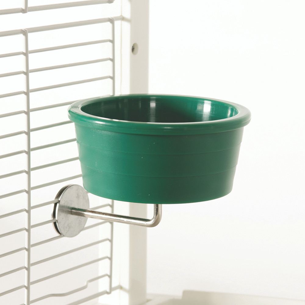 An image of Parrot Feeding Bowl with Stainless Steel Holder Large