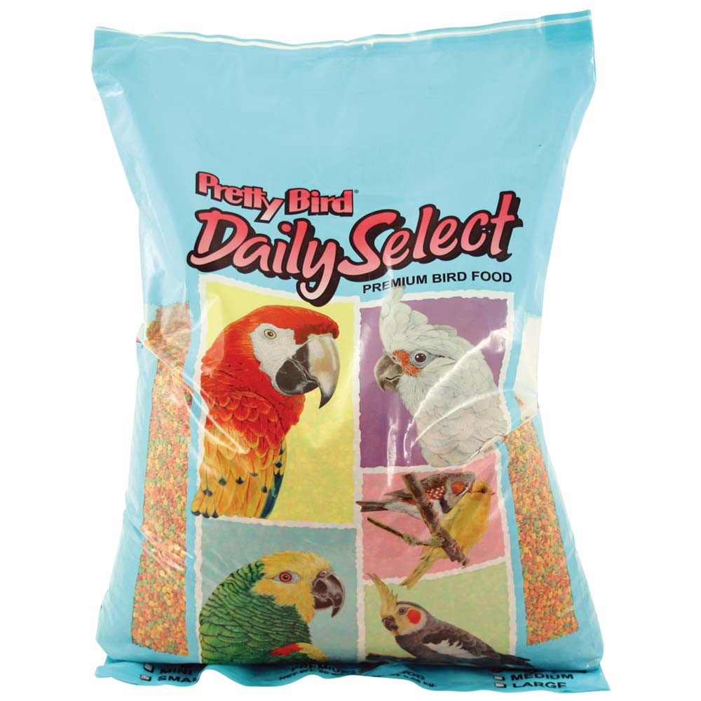 An image of Pretty Bird Daily Select Small 20lb Complete Parrot Food