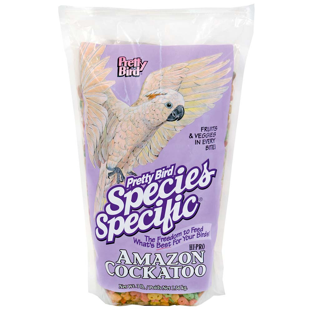 An image of Pretty Bird Hi-Pro Special 3lb Cockatoo and Amazon Parrot Food