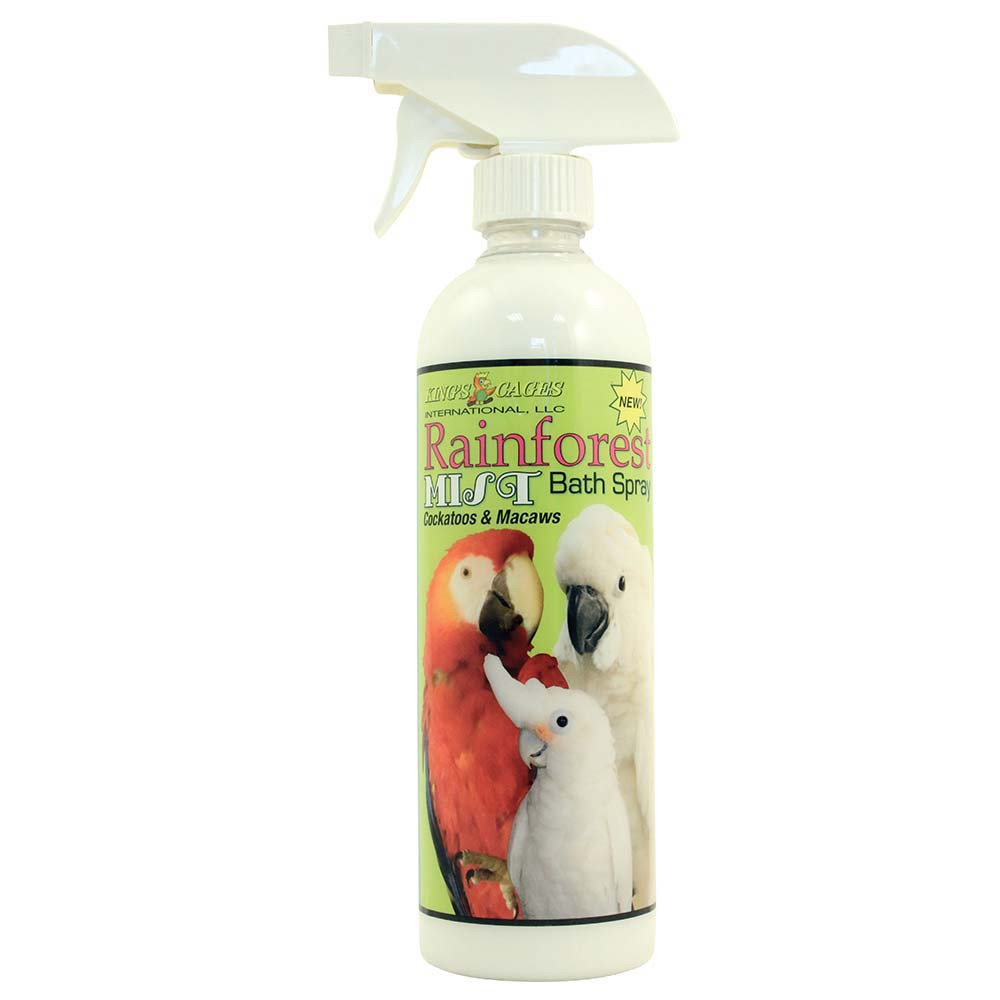 An image of Rainforest Mist Cockatoos and Macaws 17oz