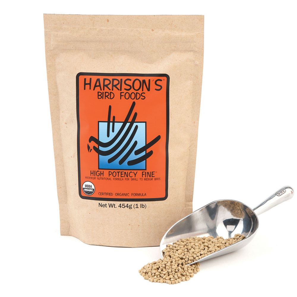 An image of Harrison's High Potency Fine 1lb Organic Parrot Food