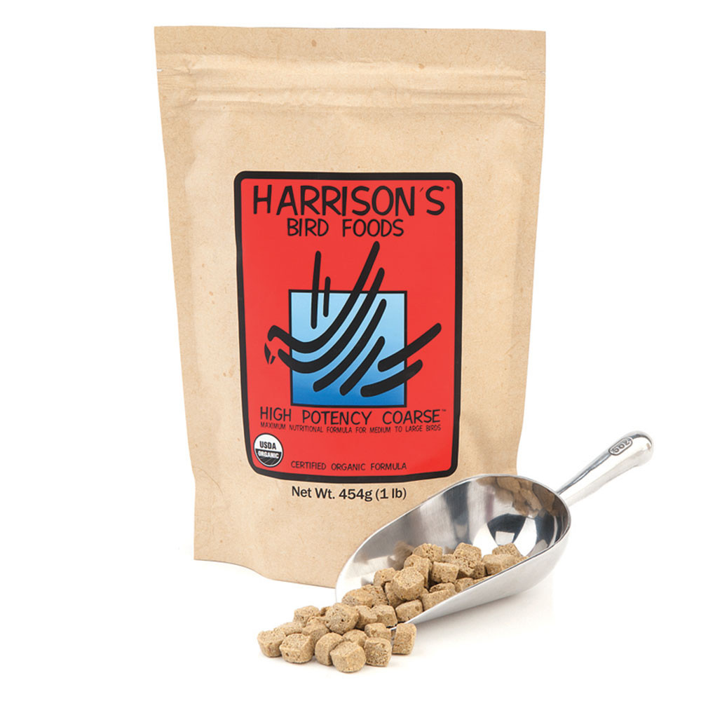 An image of Harrison's High Potency Coarse 1lb Organic Parrot Food