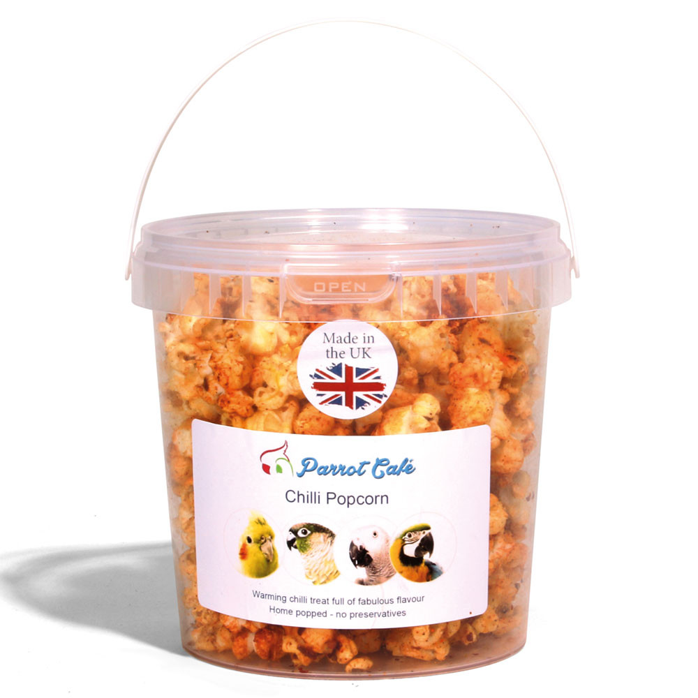 An image of Parrot Cafe Parrot Popcorn Chilli 40g