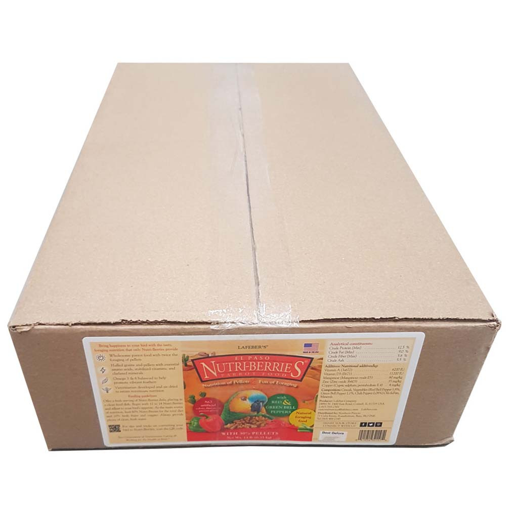 An image of Lafeber NutriBerries Spicy El Paso Parrot 6.4kg