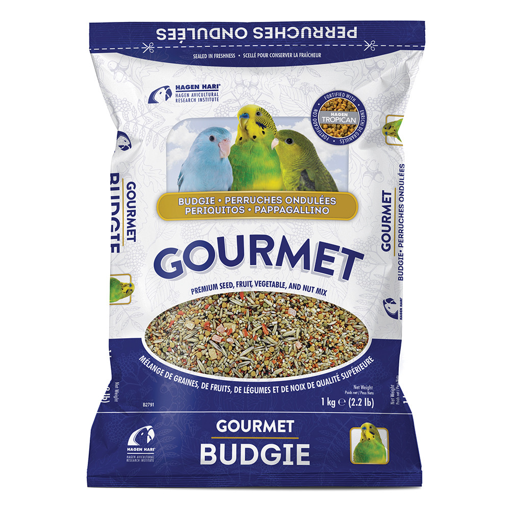 An image of Hagen Gourmet Parakeet Seed Mix 1kg