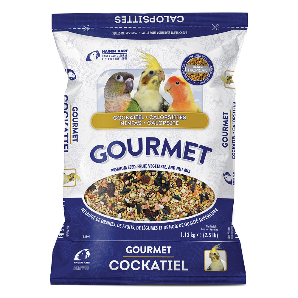 An image of Hagen Gourmet Cockatiel Seed Mix 1.13kg