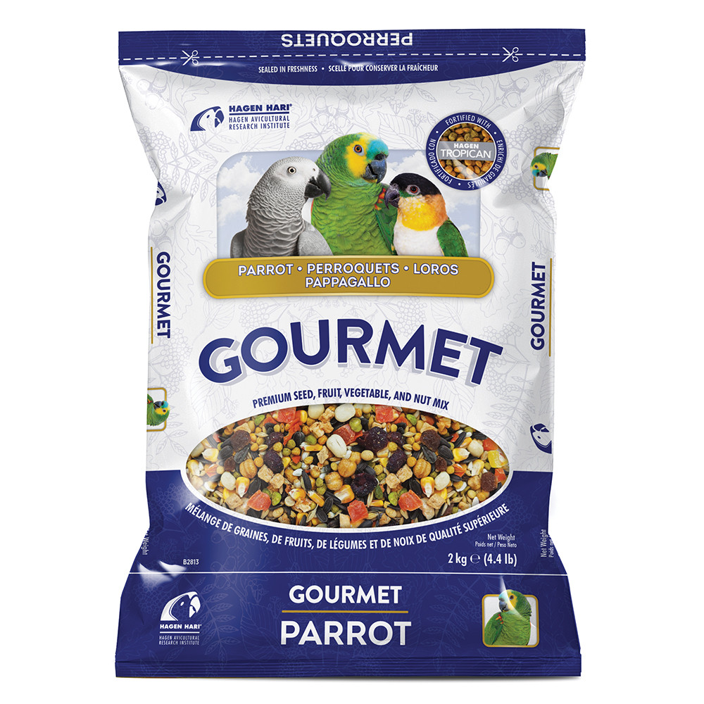 An image of Hagen Gourmet Parrot Seed Mix 2kg