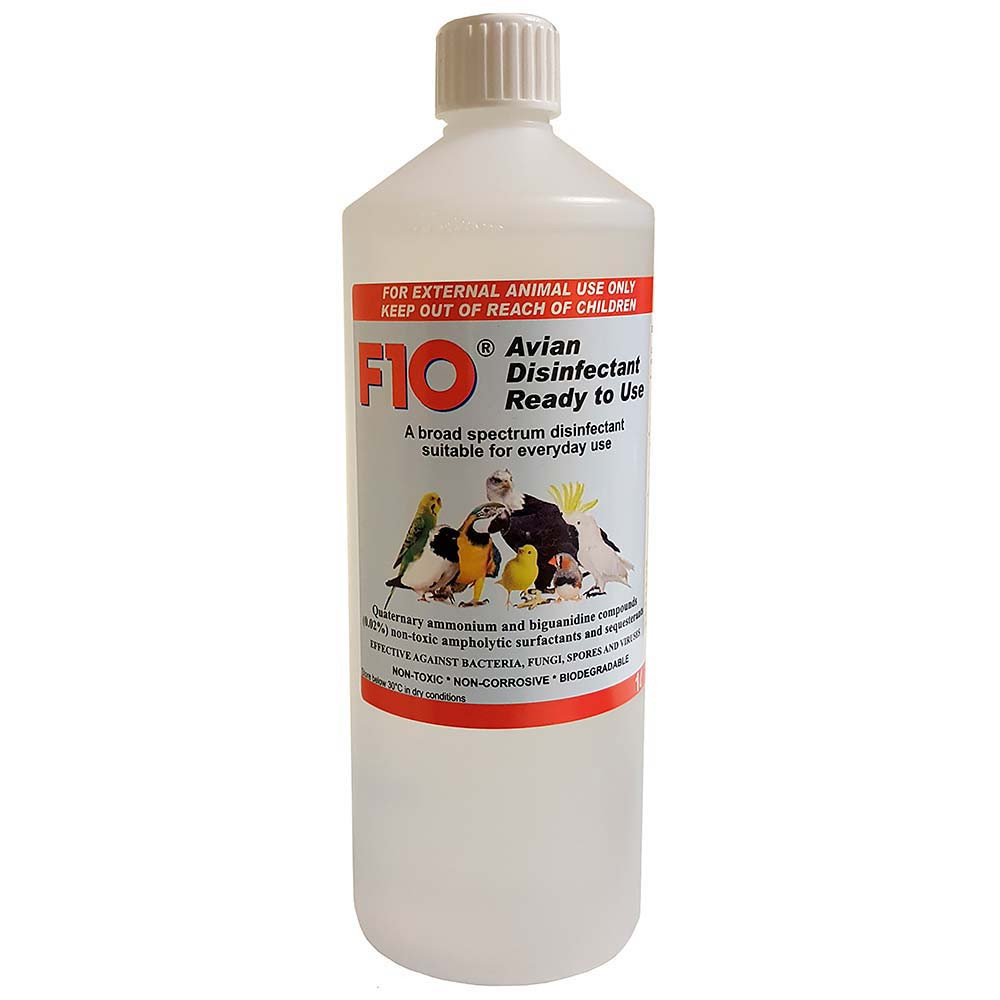 An image of F10 Avian Disinfectant RTU Refill (No Spray Top) - 1 Litre