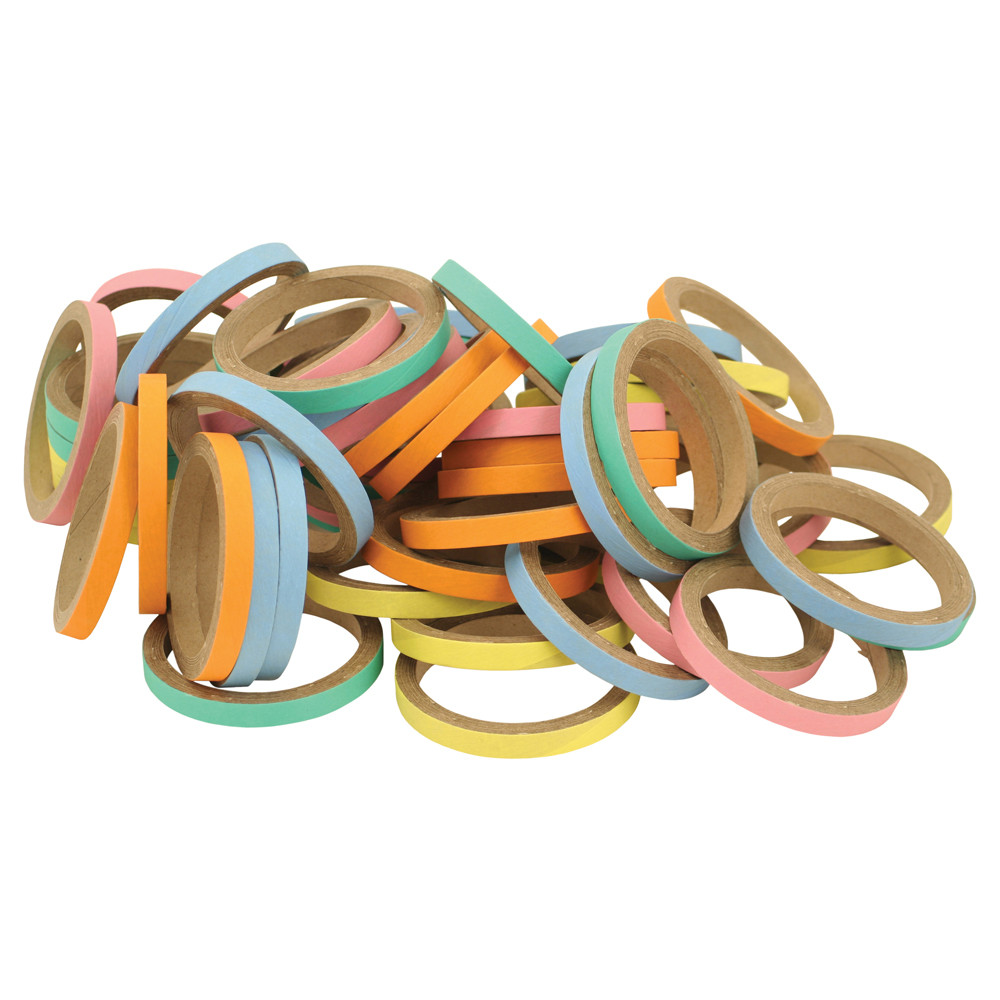 An image of Birdie Bangles Large Chewable Parrot Toy Pack of 50