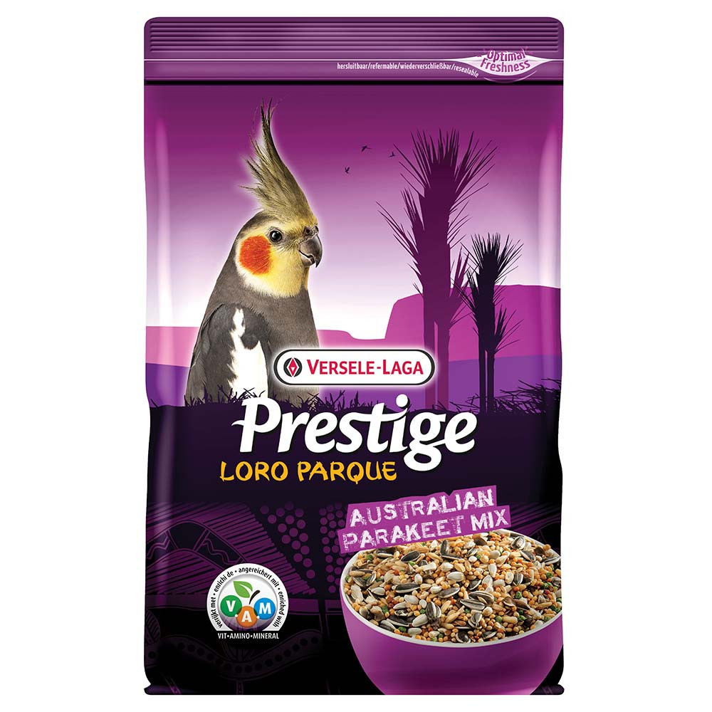An image of Prestige Loro Parque Australian Parakeet Blend 2.5Kg