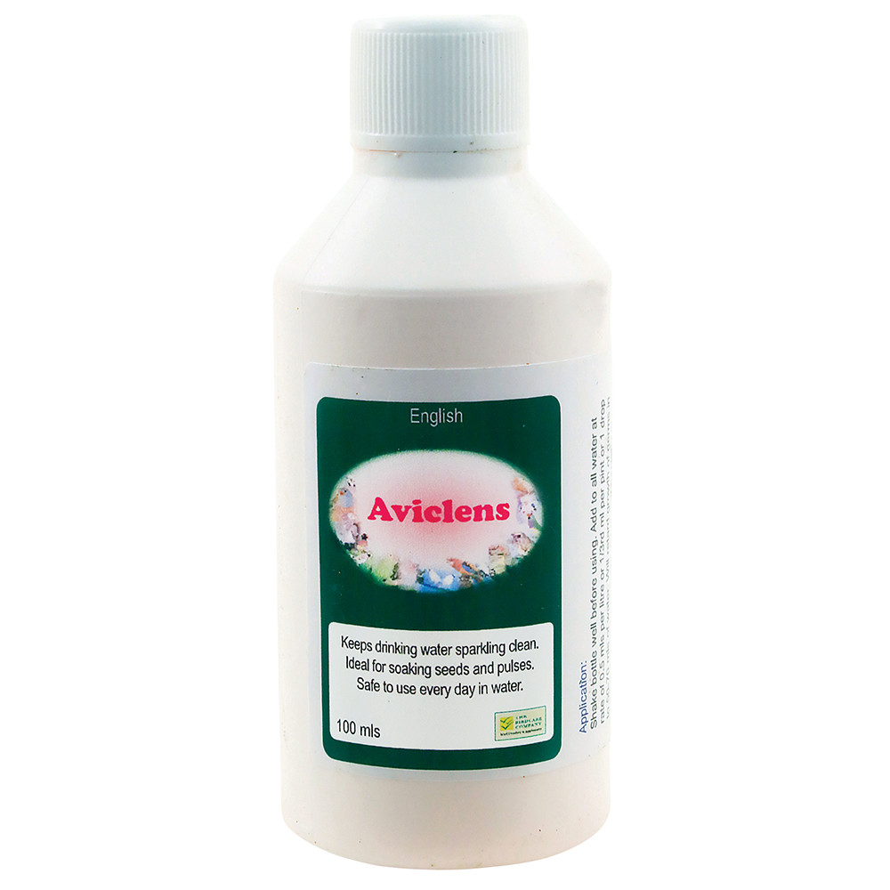 An image of Aviclens Water Purifier for Parrots 100ml