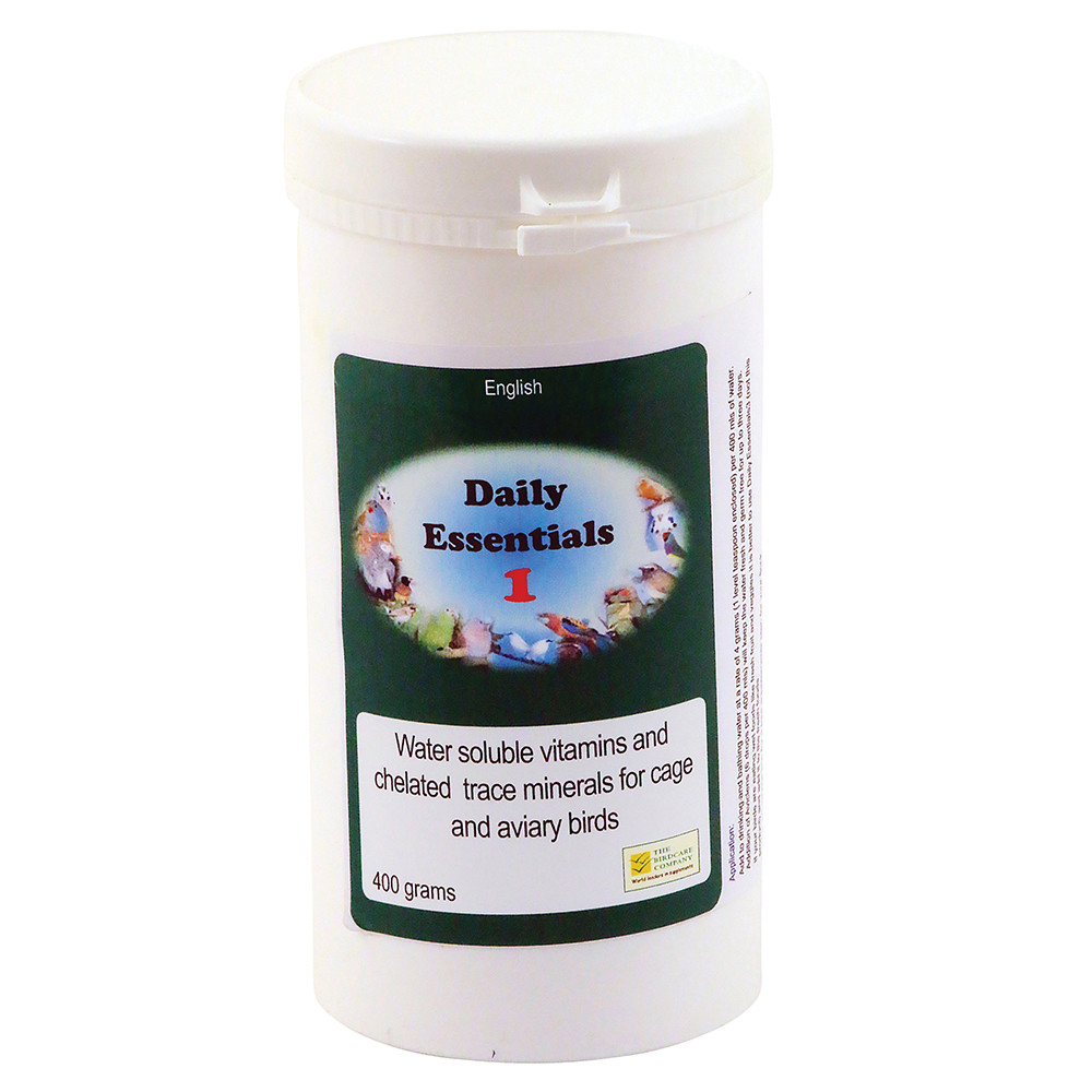 An image of Daily Essentials 1 Soluble Multi-Vitamins for Parrots 400g