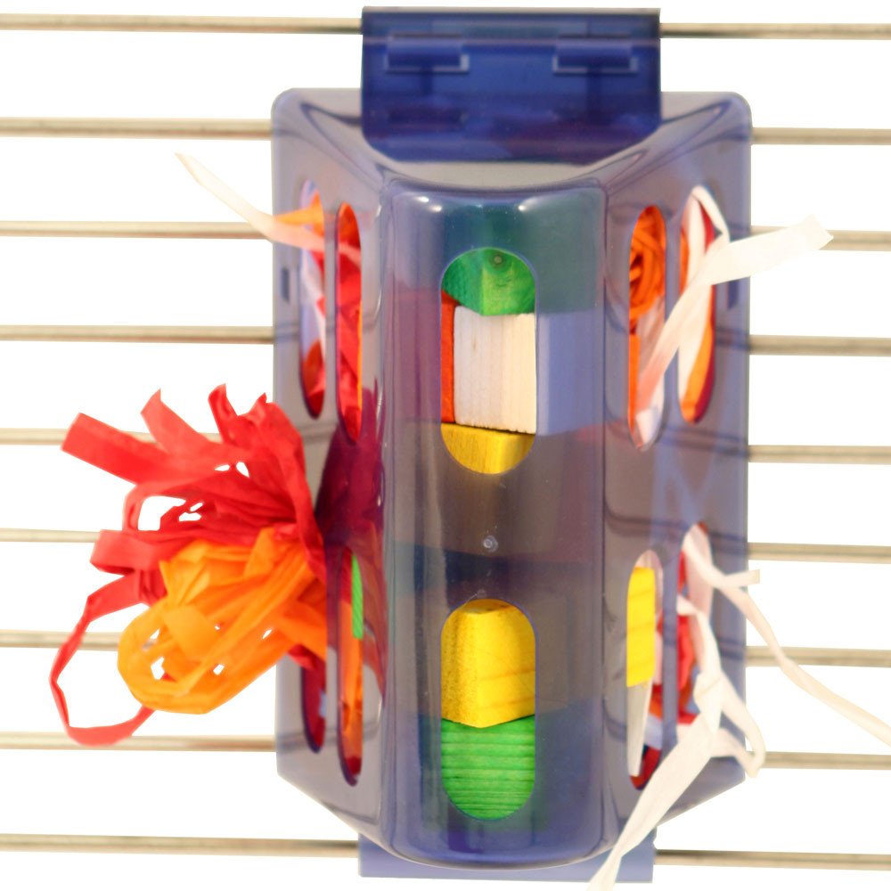 An image of Hide and Seek Creative Reusable Foraging Parrot Toy