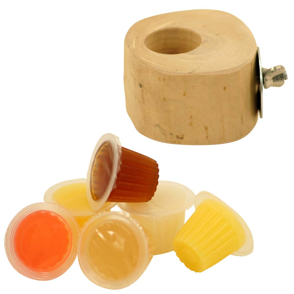 An image of Pack of 6 Assorted Jelly Cups and Holder Bundle