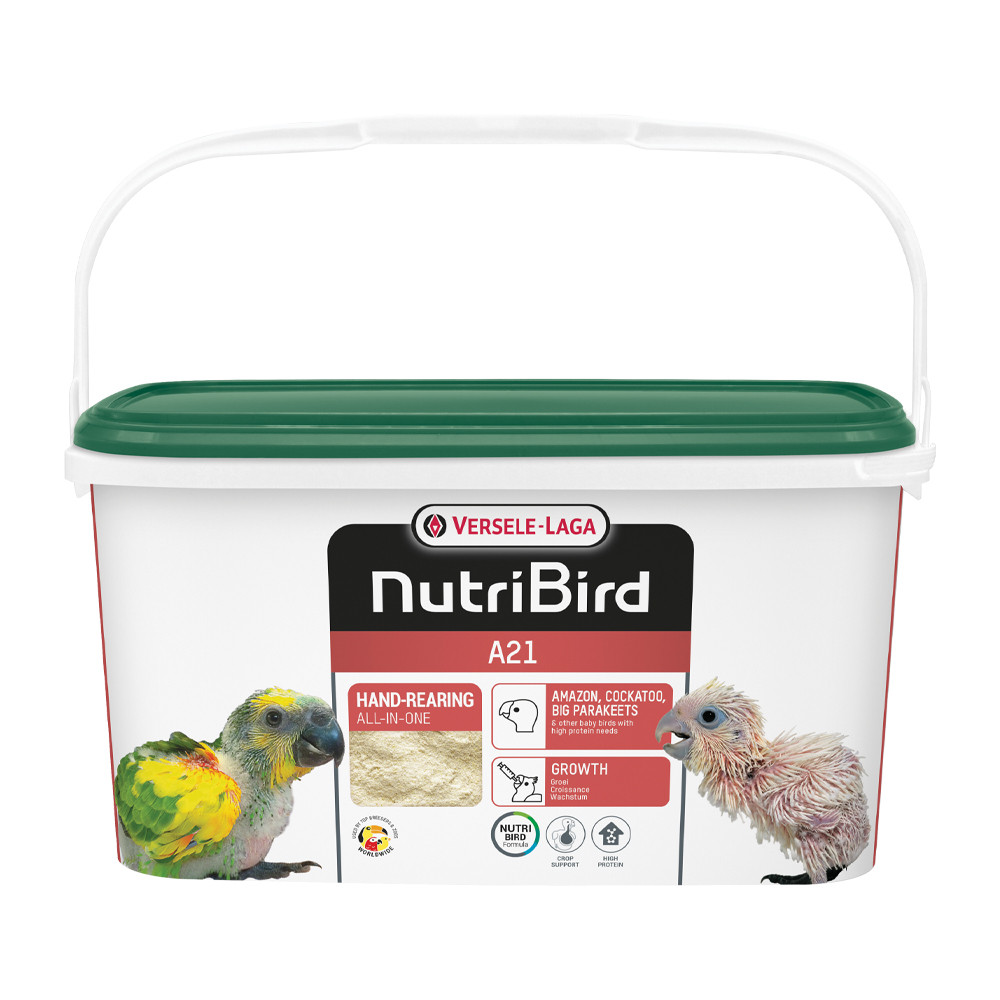 An image of NutriBird A21 High Protein Hand Rearing Food for Baby Birds 3kg