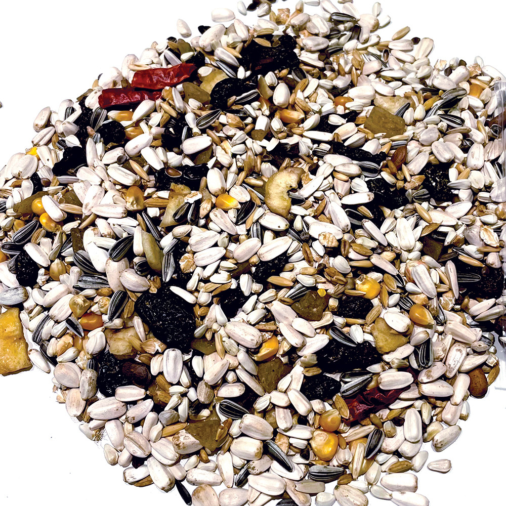 An image of Colonels Tropical Seed Mix Parrot Food 12.5kg