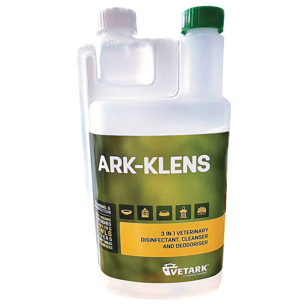 An image of Vetark Ark-Klens Avian Disinfectant Cleaner and Deodoriser 250ml