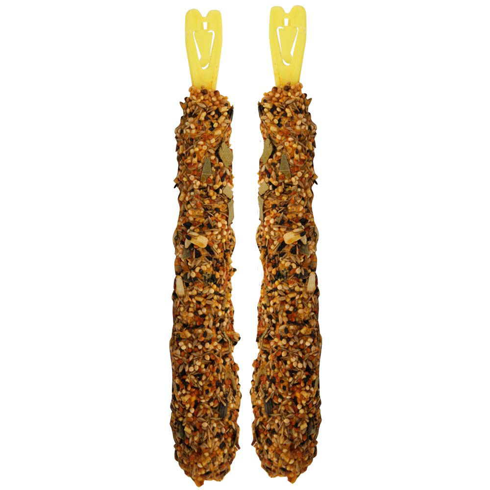 An image of Vitakraft Cockatiel Treat Sticks Honey and Eucalyptus Case of 5