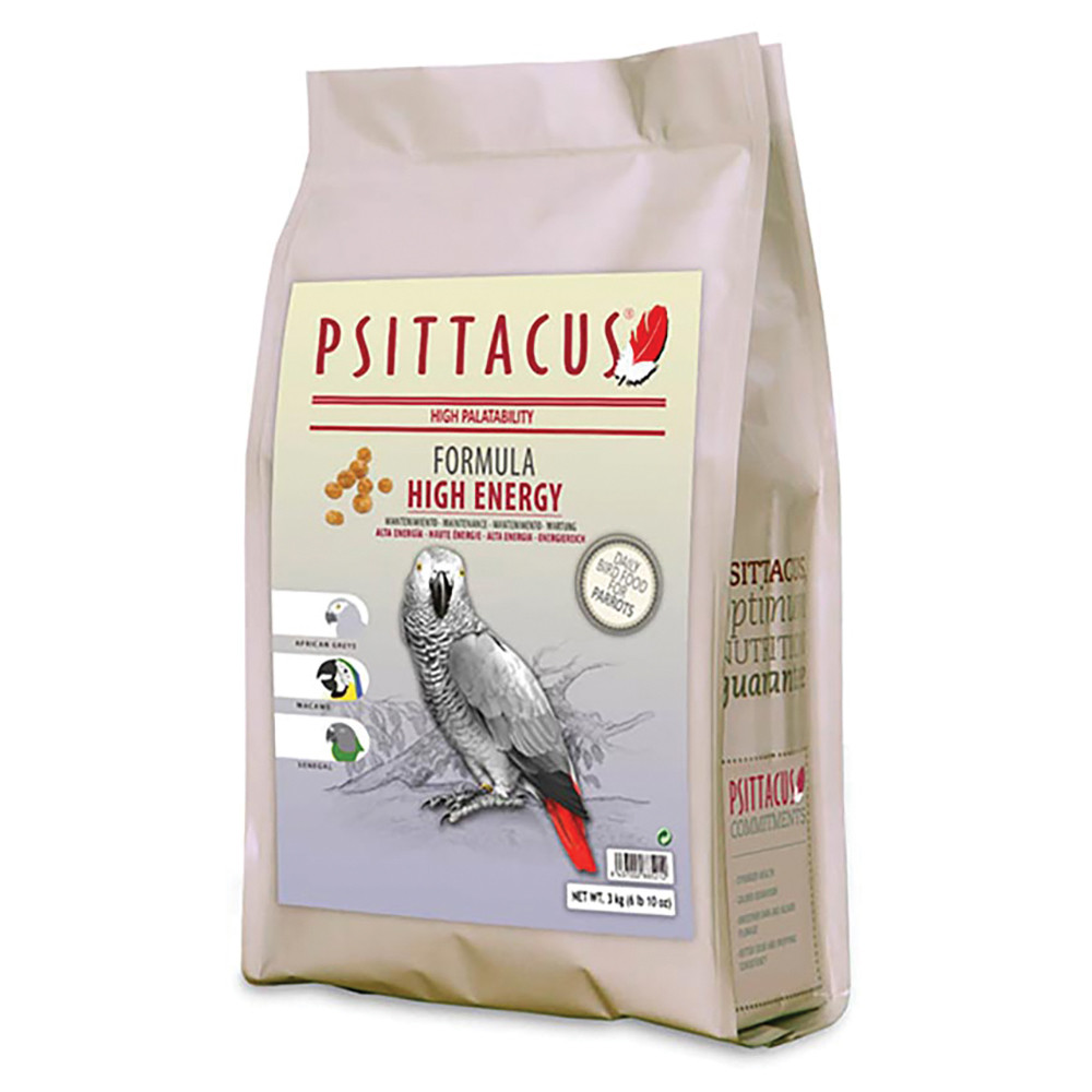 An image of Psittacus High Energy Parrot Food 3kg