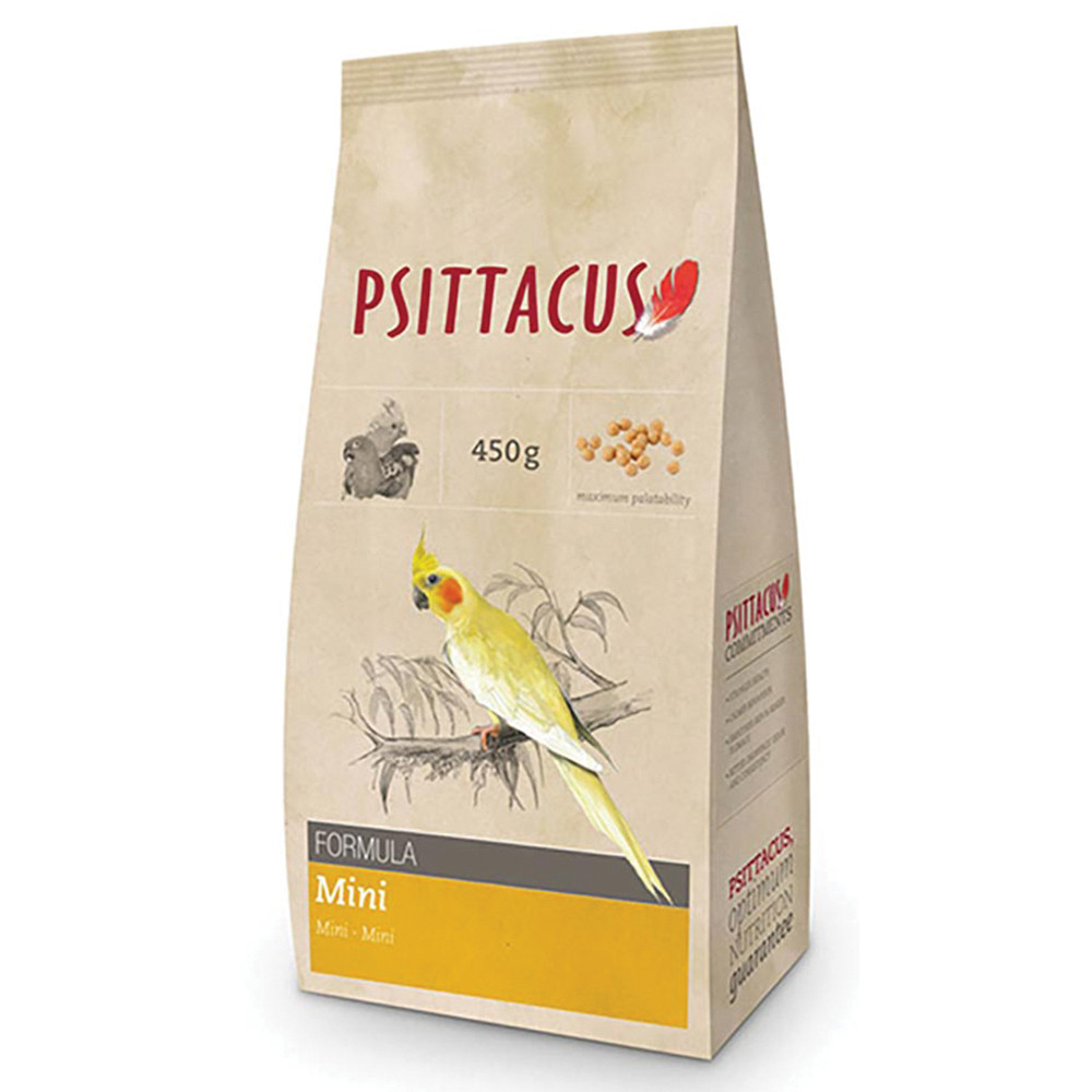 An image of Psittacus Mini Parrot Food 450g