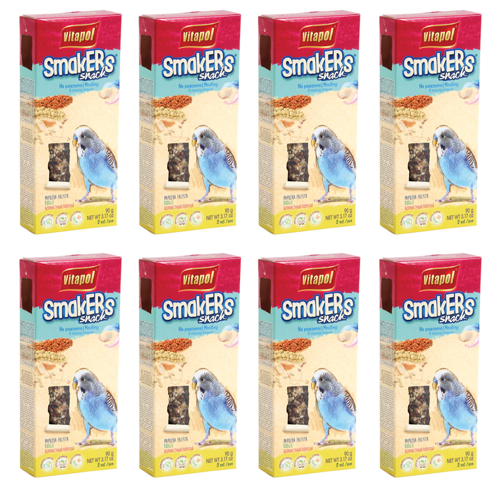 An image of Vitapol Budgie Sticks Twinpack - Moulting - Case of 8