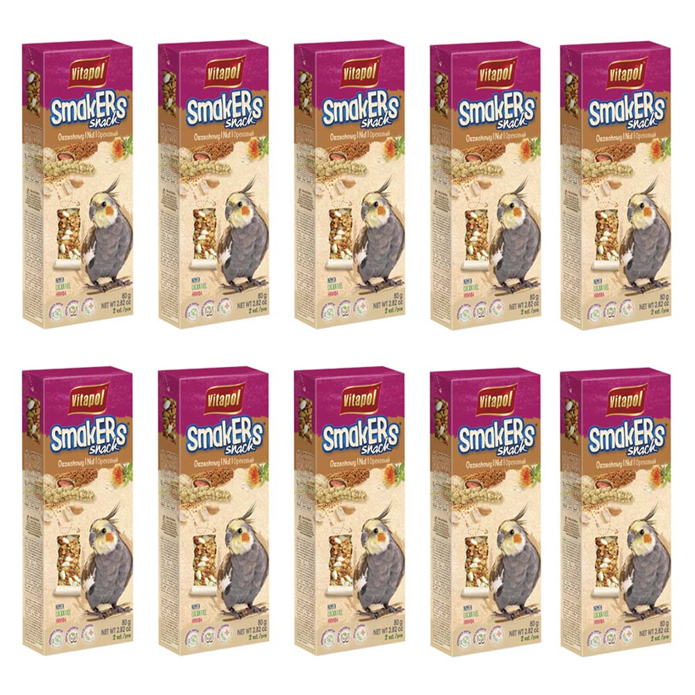 An image of Vitapol Cockatiel Sticks Twinpack - Nut - Case of 10
