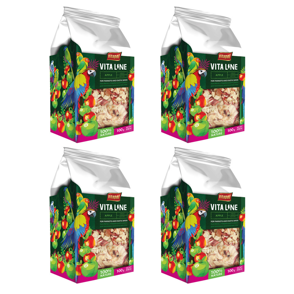 An image of Vitapol Vita Line Apple - 100g - Case of 4