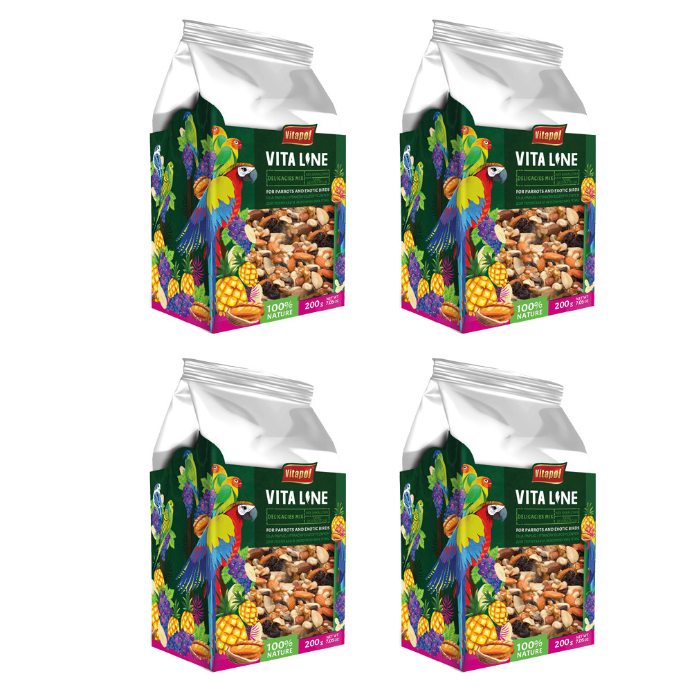 An image of Vitapol Vita Line Fruit & Nut Mix - 200g - Case of 4