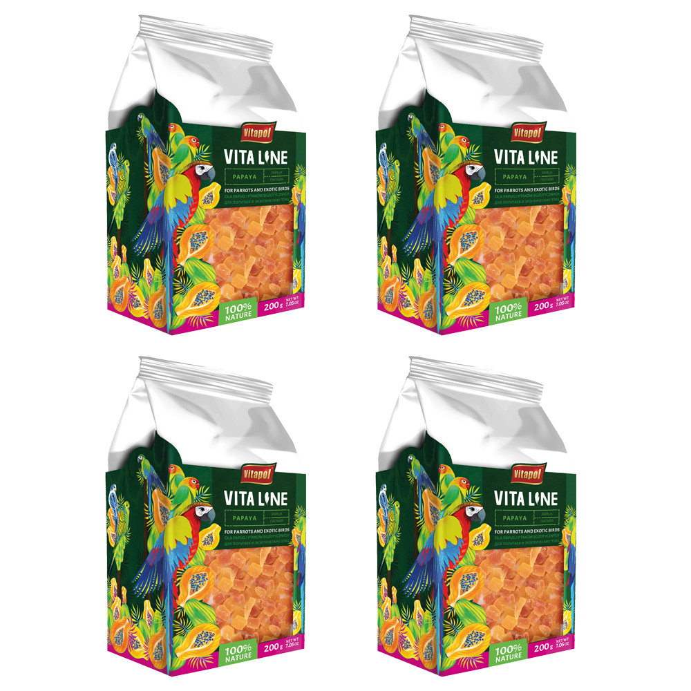 An image of Vitapol Vita Line Papaya - 200g - Case of 4