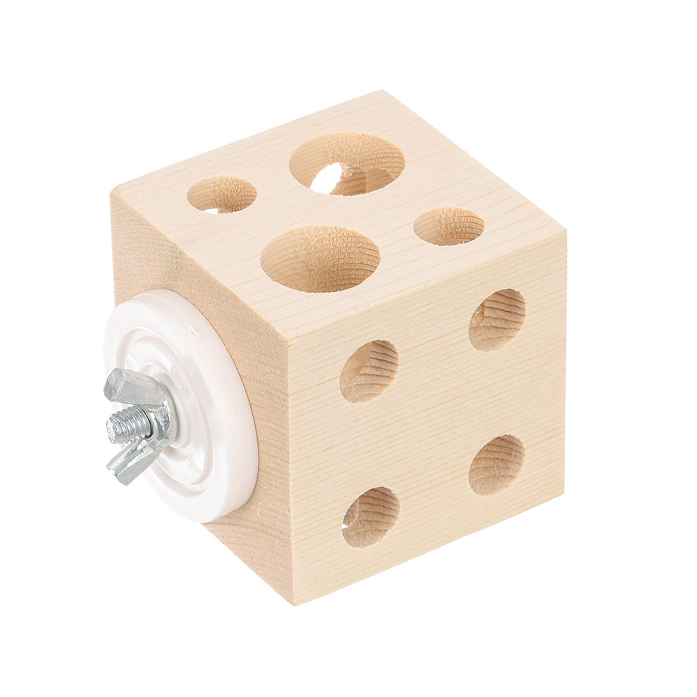 An image of Small Holey Forager Chewable Foraging Parrot Toy