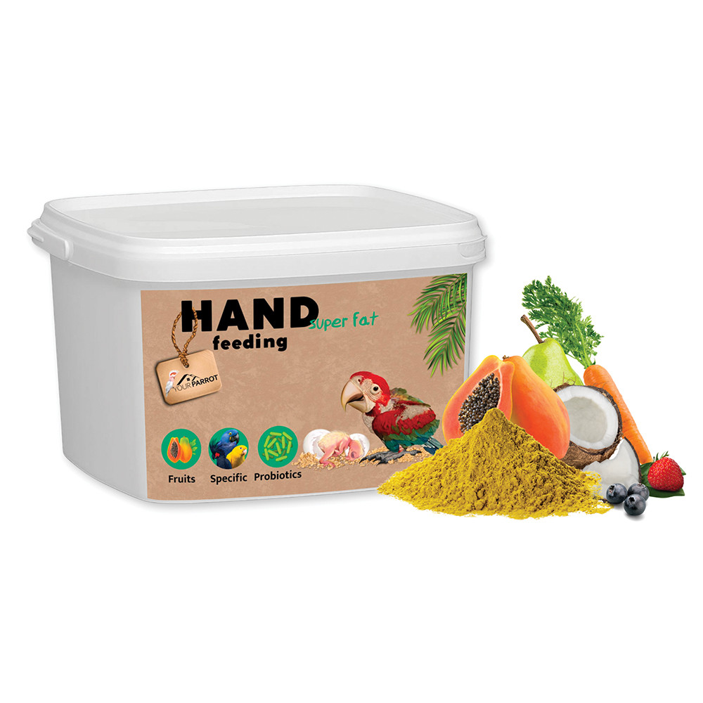An image of Your Parrot Super Fat Hand Feeding Formula 1.5kg Tub
