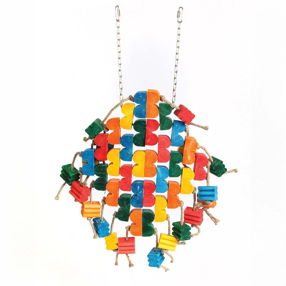 An image of Parrot Activia Stuffy Chewable Parrot Toy