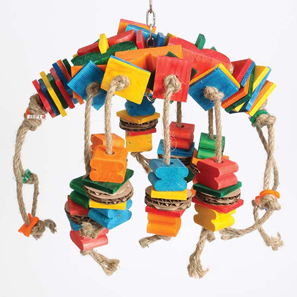 An image of Parrot Activia Scarab Beetle Chewable Parrot Toy